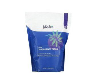 Пластівці чистого магнію Pure Magnesium Flakes Life Flo Health, 750 г 586078447862 фото