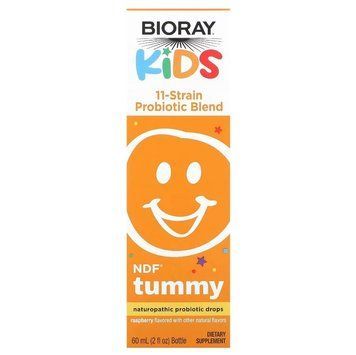 Пробіотики для дітей NDF Belly Balance, Bioray Kids ягідний смак, 60 мл 628145202402 фото