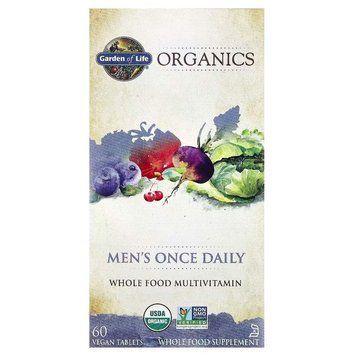 Вітаміни для чоловіків Men's Whole Food Multivitamin Garden of Life 60 таблеток 390992205292 фото