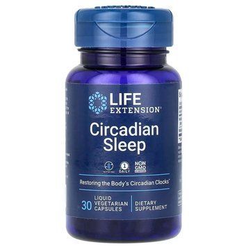 Мелатонін Циркадіан Сліп 1,5 мг Circadian Sleep Life Extension 30 таблеток для нормалізації сну та циркадних ритмів 803087297051 фото